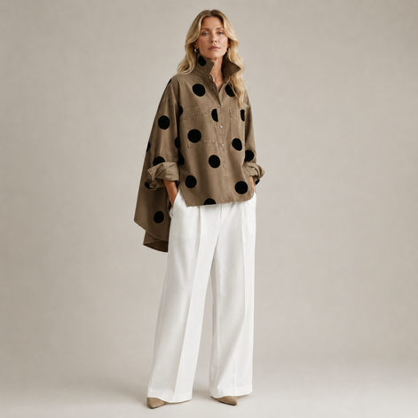 Muriel Polka Dot Shirt