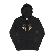 The Martini Cat Zip Hoodie