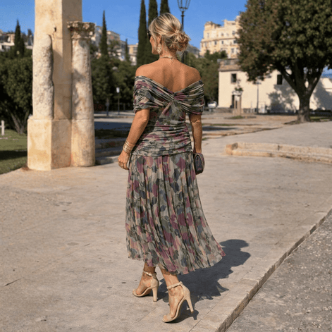 Mikaela Off-Shoulder Maxi Dress