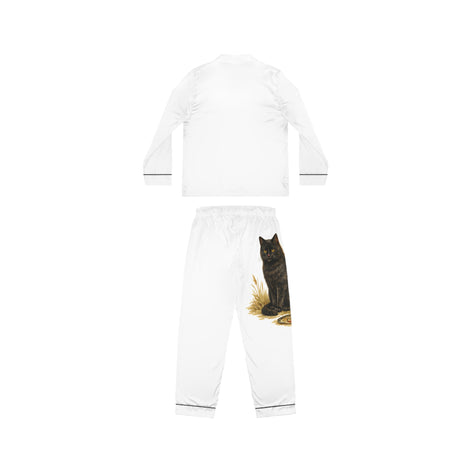 The Angler Cat — Women's Satin Pajama Set
