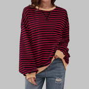 Luka Casual Striped Long Sleeve Shirt