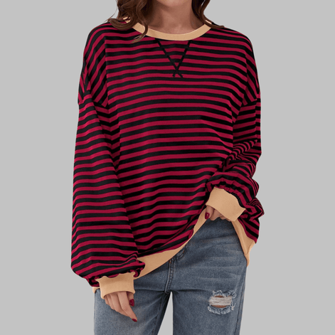 Luka Casual Striped Long Sleeve Shirt