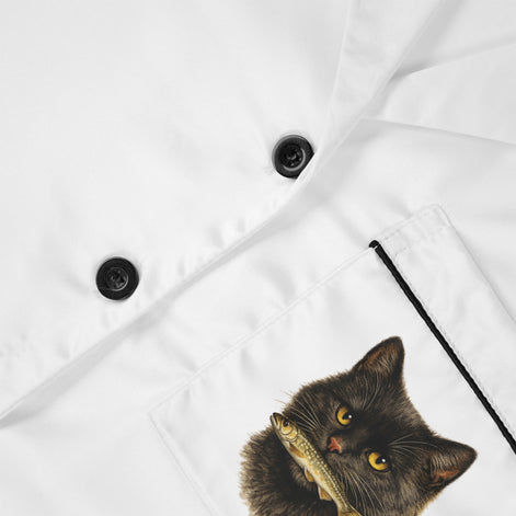 The Angler Cat — Women's Satin Pajama Set