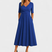 Ida Elegant Midi Dress