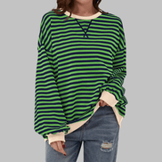 Luka Casual Striped Long Sleeve Shirt