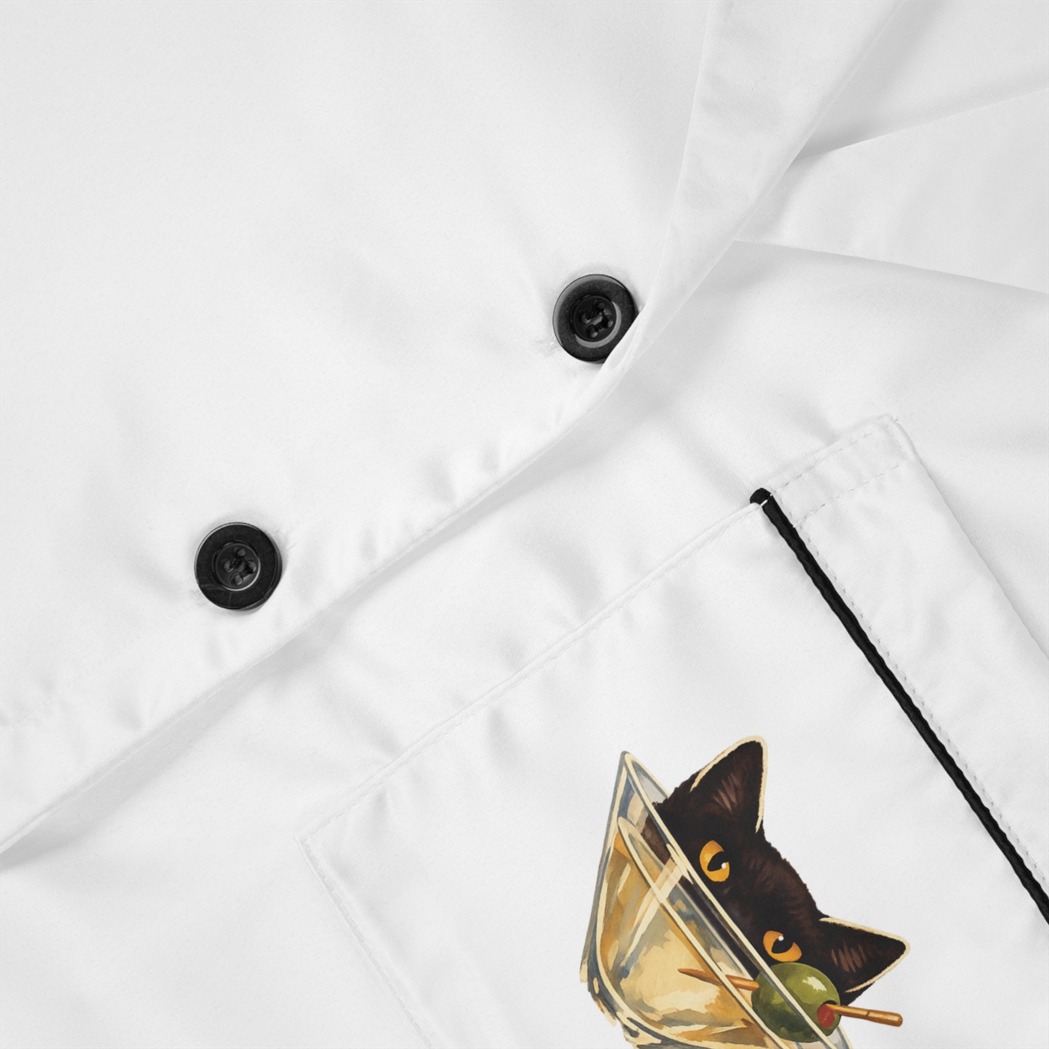 The Martini Cat Pajama Set