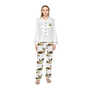 Black-capped Chickadee Satin Pajama Set