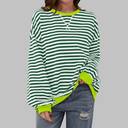 Luka Casual Striped Long Sleeve Shirt