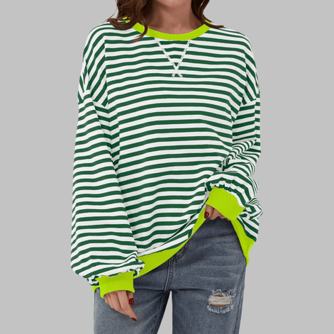 Luka Casual Striped Long Sleeve Shirt