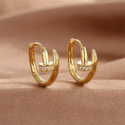 Circle Hoop Earrings
