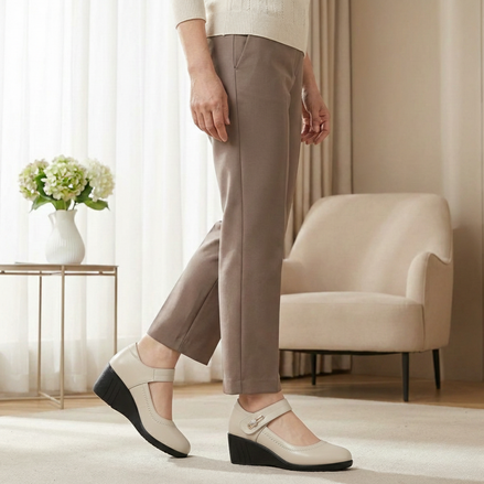 Lydia Elegant Mid-Heel Comfort Shoes