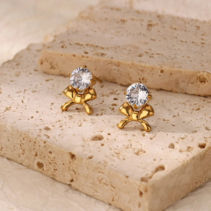 Bowknot Stud Earrings