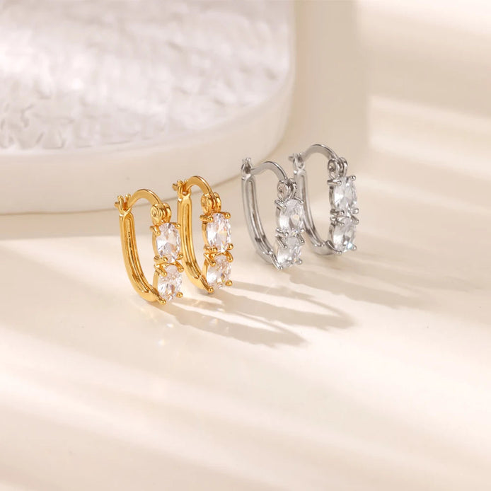 Dainty Zirconia Earrings
