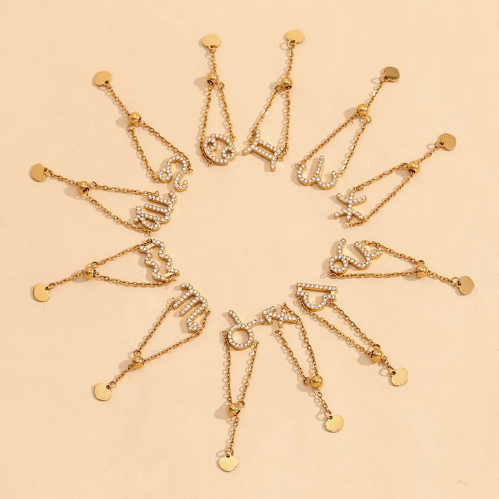 Adjustable Zodiac Sign Ring