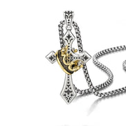 Crown Cross Necklace