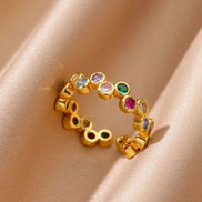 Colorful Round Ring