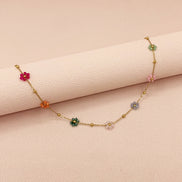 Boho Flower Necklace