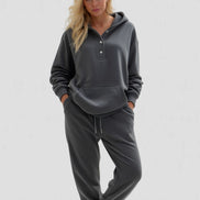 Oversized Snap-Fit Hoodie