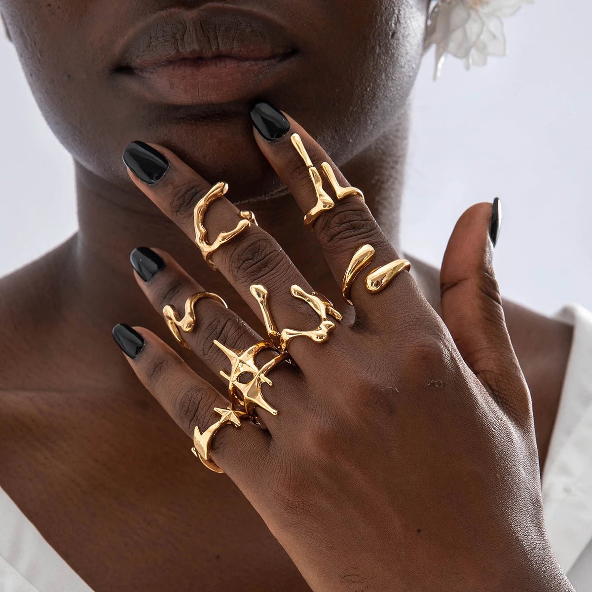 7 PCS Stacking Ring Set