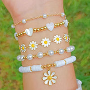 5 PCS Daisy Flower Bracelet