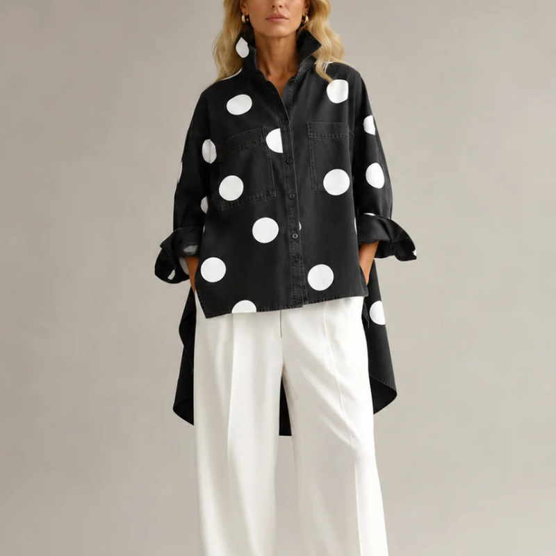 Muriel Polka Dot Shirt