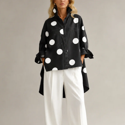 Muriel Polka Dot Shirt