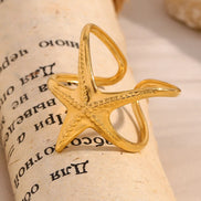 Double Layer Starfish Ring