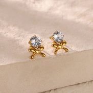 Bowknot Stud Earrings