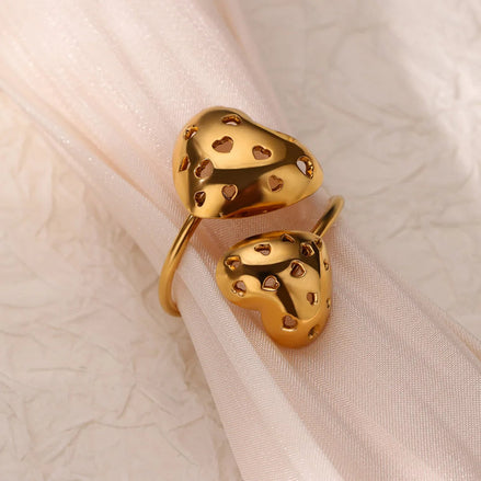 Chunky Heart Ring