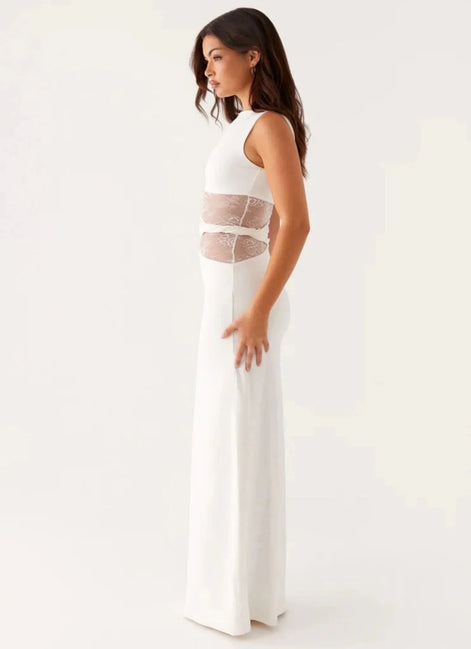 Leni Sculpted Lace Dress