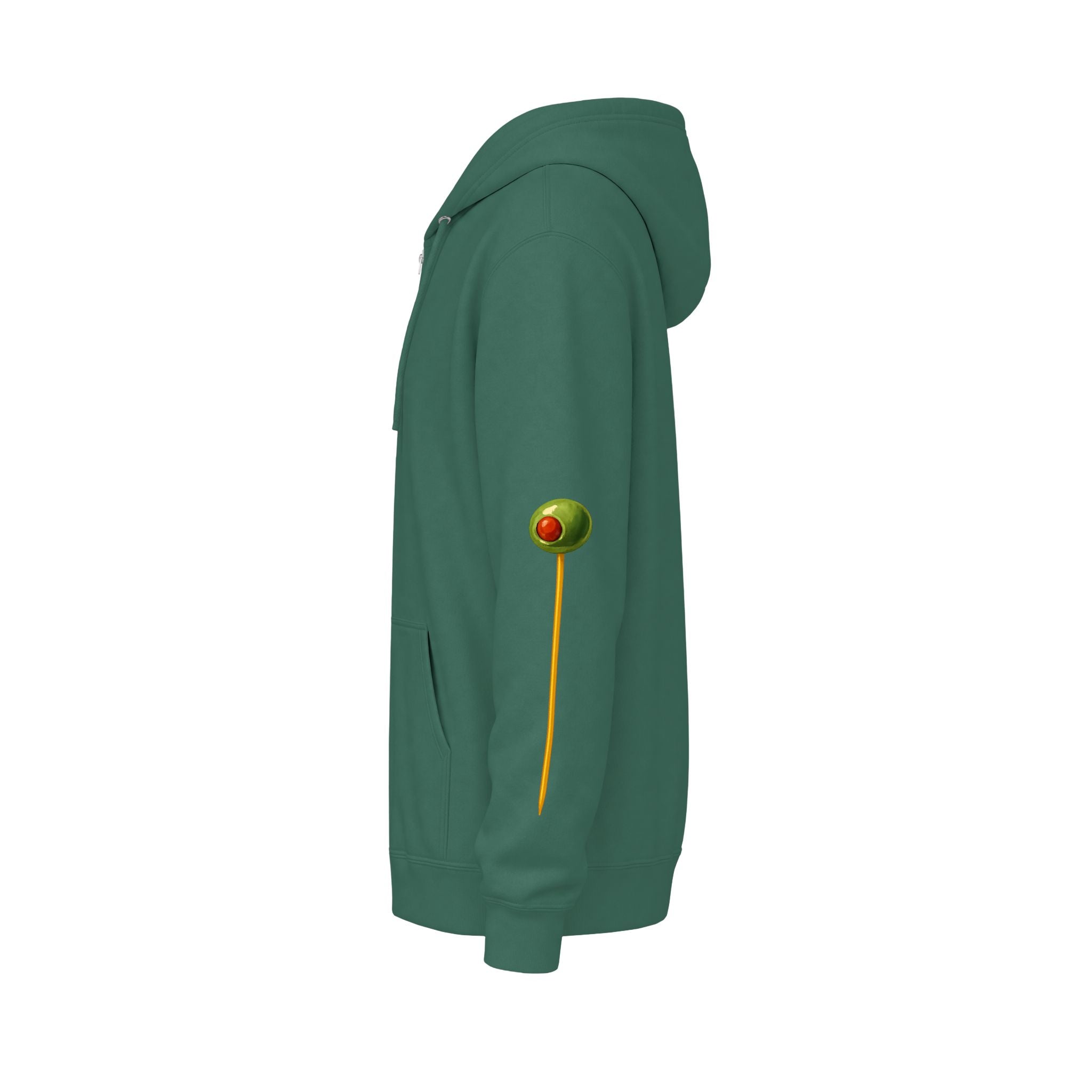 The Martini Cat Zip Hoodie