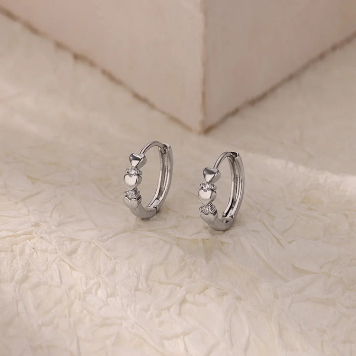 Aesthetic Heart Earrings