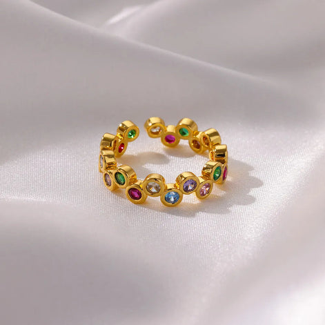 Colorful Round Ring