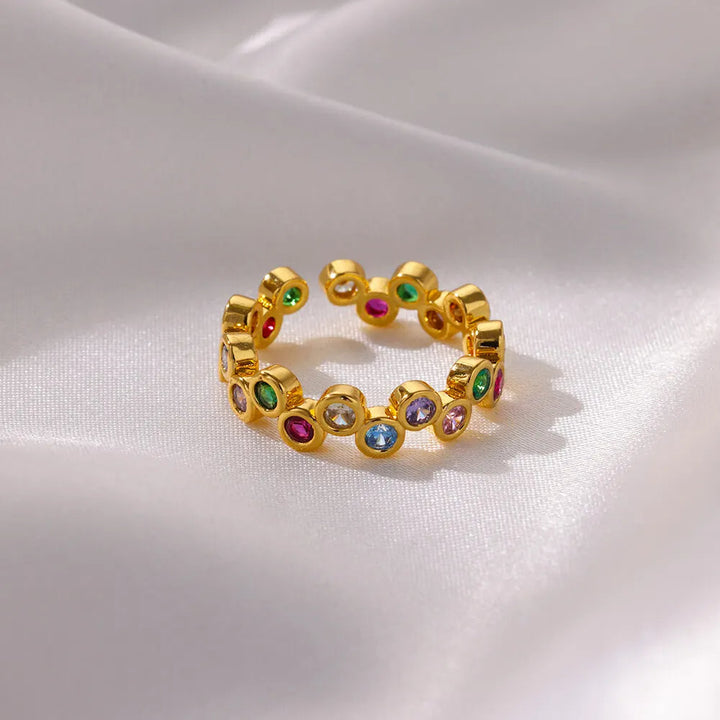 Colorful Round Ring