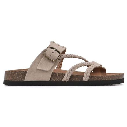 Hayleigh Braided Cork Sandals