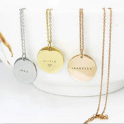 Custom Engraved Name Necklace