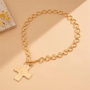 Chunky Cross Necklace