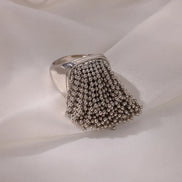 Adjustable Beaded Ring