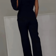 Athenea One-Shoulder Glitter Jumpsuit