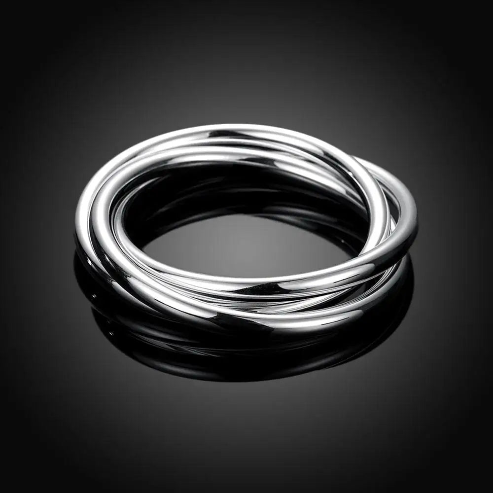 3 PCS Interlocking Bangle Bracelet