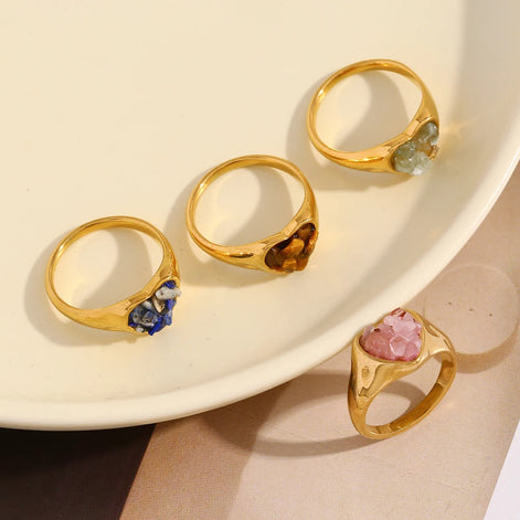 Broken Stone Ring