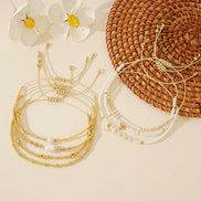 7 PCS Beaded Bracelet Set