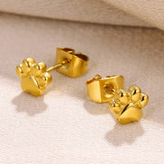 Cat Paw Earrings