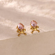 Bowknot Stud Earrings