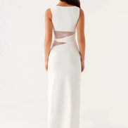 Leni Sculpted Lace Dress
