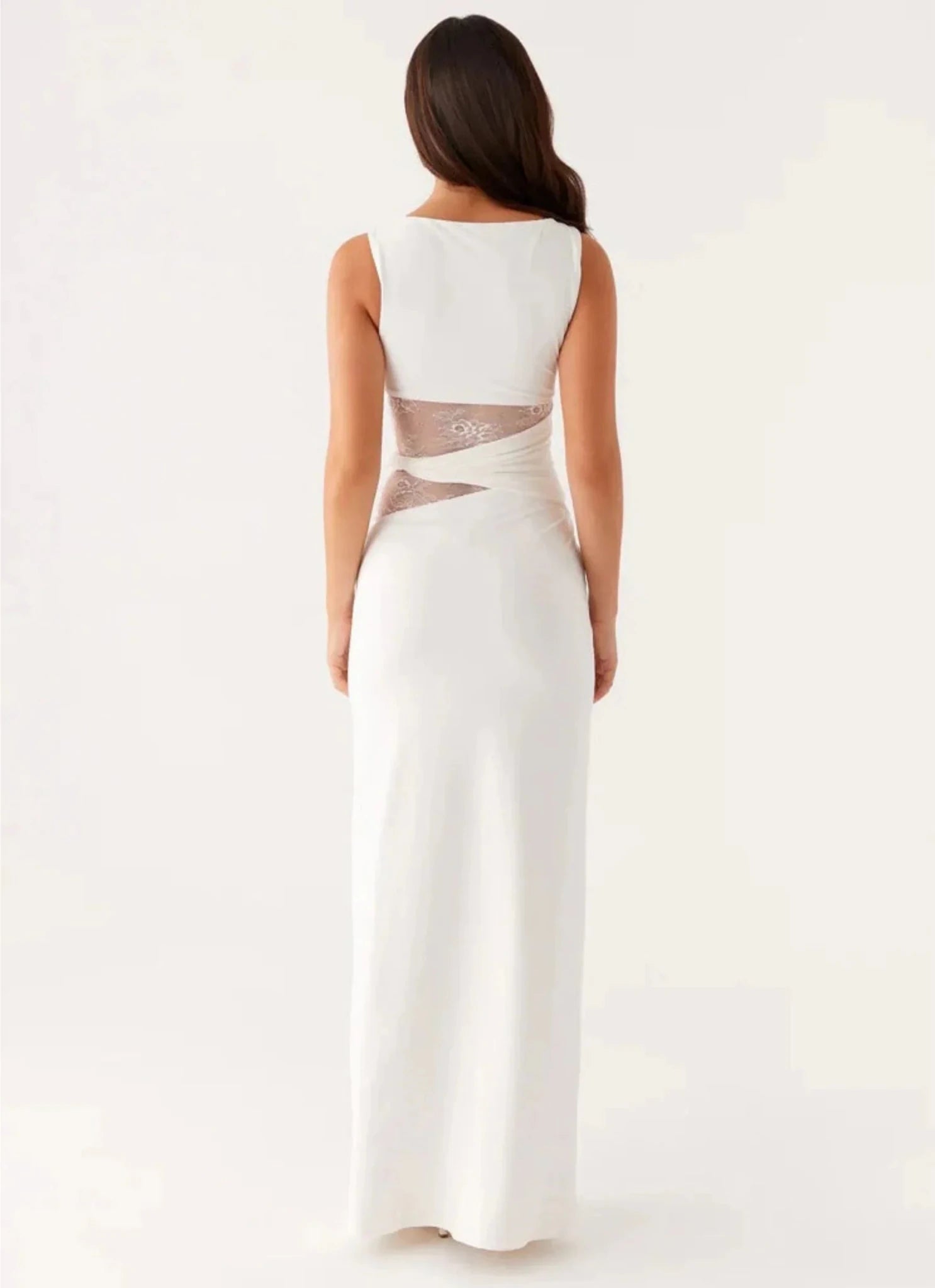 Leni Sculpted Lace Dress