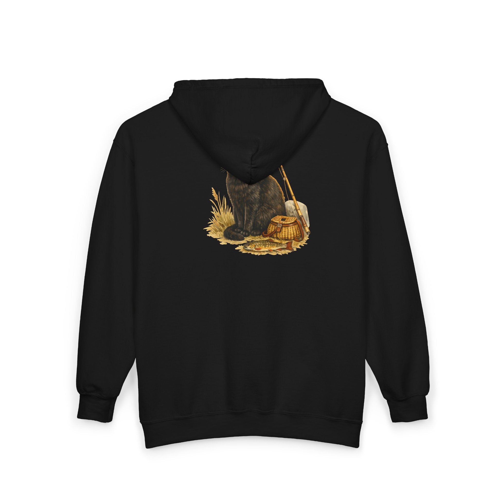 The Angler Cat — Unisex Zip Hoodie