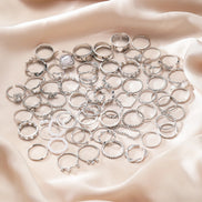 64 PCS Geometric Ring Set