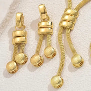 3 PCS Textured Drop Jewelry Set