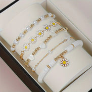 5 PCS Daisy Flower Bracelet